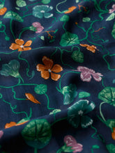 Load image into Gallery viewer, Sea Salt - Pentillie Scarf Nasturtium Press Maritime