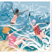 Load image into Gallery viewer, Lydia London - 'Tumble Tide' Swim Wild & Free Card