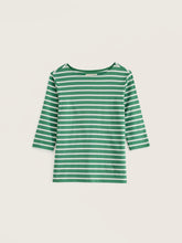 Load image into Gallery viewer, Sea Salt - Sailor Top in Pea Pod