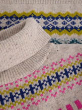 Load image into Gallery viewer, White Stuff - Felicity Fairisle Jumper in Natural Multi