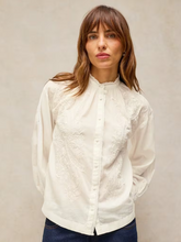 Load image into Gallery viewer, White Stuff - Lily Embroidered Top in Pale Ivory