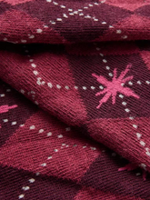 Load image into Gallery viewer, White Stuff - Argyle Knee High Sock in Plum Multi