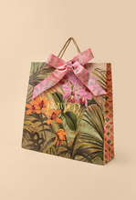 Load image into Gallery viewer, Powder - Canvas Tote Bag in Floral Study Denim