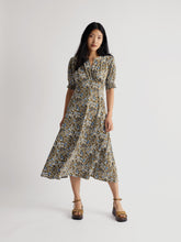 Load image into Gallery viewer, Sea Salt - Fenil Dress in Woodland Floral Seagrass