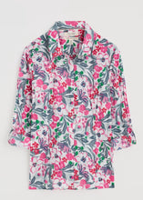 Load image into Gallery viewer, Sea Salt - Larissa Shirt in Garden Flowers Tulip