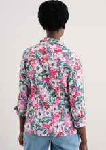 Load image into Gallery viewer, Sea Salt - Larissa Shirt in Garden Flowers Tulip