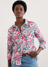 Load image into Gallery viewer, Sea Salt - Larissa Shirt in Garden Flowers Tulip
