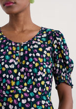 Load image into Gallery viewer, Sea Salt - Marsh Violet Dress in Spring Tulips Maritime