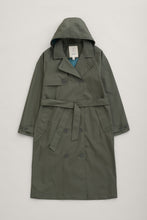 Load image into Gallery viewer, Sea Salt - Penweathers Trench Coat - Light Nori