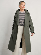 Load image into Gallery viewer, Sea Salt - Penweathers Trench Coat - Light Nori
