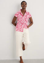 Load image into Gallery viewer, Sea Salt - Rushmaker Shirt in Stream Flower Scarlet