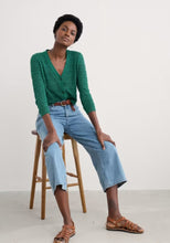 Load image into Gallery viewer, Sea Salt - Sweet Day Cardigan in Pine Shoots