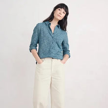 Load image into Gallery viewer, Sea Salt - Teasel Head Shirt in Ladder Galley