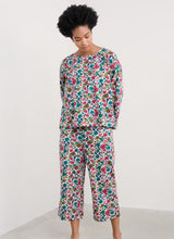 Load image into Gallery viewer, Sea Salt - Tree Shadow Pyjamas in Zennor Blooms Mix