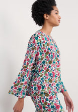 Load image into Gallery viewer, Sea Salt - Tree Shadow Pyjamas in Zennor Blooms Mix