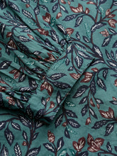 Load image into Gallery viewer, Sea Salt - St Mawes Top in Floral Branches Dune Grass