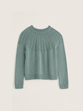 Load image into Gallery viewer, Sea Salt - Stone Chat Jumper in Lichen