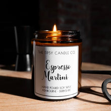 Load image into Gallery viewer, TTCC - Espresso Martini Amber Glass Candle