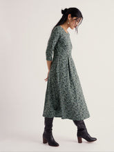 Load image into Gallery viewer, Sea Salt - Veronica Dress in Painted Seaweed Lichen