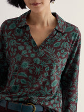 Load image into Gallery viewer, Sea Salt - Wavecrest Shirt in Woodland Forms Dune Grass