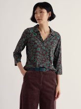 Load image into Gallery viewer, Sea Salt - Wavecrest Shirt in Woodland Forms Dune Grass