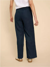 Load image into Gallery viewer, White Stuff - Belle Linen Wide Trousers - Dark Navy