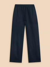 Load image into Gallery viewer, White Stuff - Belle Linen Wide Trousers - Dark Navy