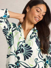 Load image into Gallery viewer, White Stuff - Blake Linen Tunic in Ivory Print