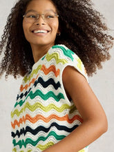 Load image into Gallery viewer, White Stuff - Calypso Tee in White Multi