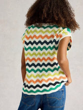 Load image into Gallery viewer, White Stuff - Calypso Tee in White Multi