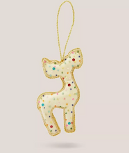 Load image into Gallery viewer, White Stuff- Stag Sparkle Hanging Decoration