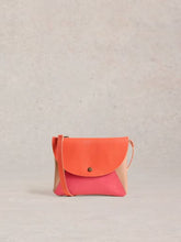 Load image into Gallery viewer, White Stuff - Coco Double Pouch Crossbody in Pink Multi