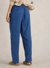 Load image into Gallery viewer, White Stuff - Elle Linen Blend Trouser in Chambray Blue