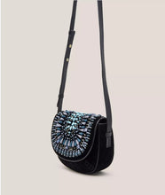 Load image into Gallery viewer, White Stuff - Blair Suede Embellished Bag - Navy Multi