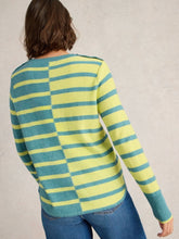 Load image into Gallery viewer, White Stuff - Emma Jumper in Blue Multi