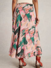 Load image into Gallery viewer, White Stuff - Hope Bias Maxi Skirt in Pink Multi