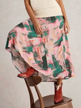 Load image into Gallery viewer, White Stuff - Hope Bias Maxi Skirt in Pink Multi