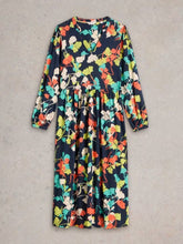 Load image into Gallery viewer, White Stuff - Leah Jersey Dress in Navy Multi