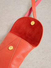 Load image into Gallery viewer, White Stuff - Coco Leather Phone Bag in Bright Red