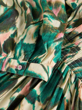 Load image into Gallery viewer, White Stuff - Lucy Midi Dress in Green Print