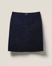 Load image into Gallery viewer, White Stuff - Melody Organic Cord Skirt - Dark Navy