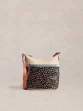 Load image into Gallery viewer, White Stuff - Mini Farrah Leather Crossbody in Black Multi