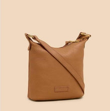 Load image into Gallery viewer, White Stuff - Mini Fleur Suede Crossbody - Tan Multi