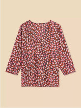Load image into Gallery viewer, White Stuff - Rae Organic Cotton Top - Pink Print