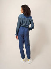 Load image into Gallery viewer, White Stuff - Rowena Linen Trousers in Dark Navy