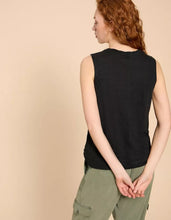 Load image into Gallery viewer, White Stuff - Rylee Linen Vest - Pure Black