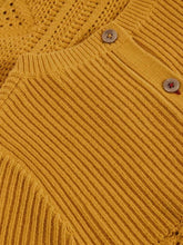 Load image into Gallery viewer, White Stuff - Stitchy Knitted Tee in Mid Yellow