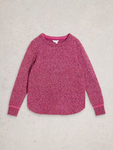 Load image into Gallery viewer, White Stuff - Talia Nep Jumper in Dark Plum