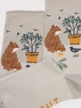 Load image into Gallery viewer, Sea Salt - Bamboo Arty Socks in Potting Shed Aran