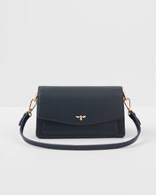 Load image into Gallery viewer, Fable - Ditsy Shoulder Purse in Navy